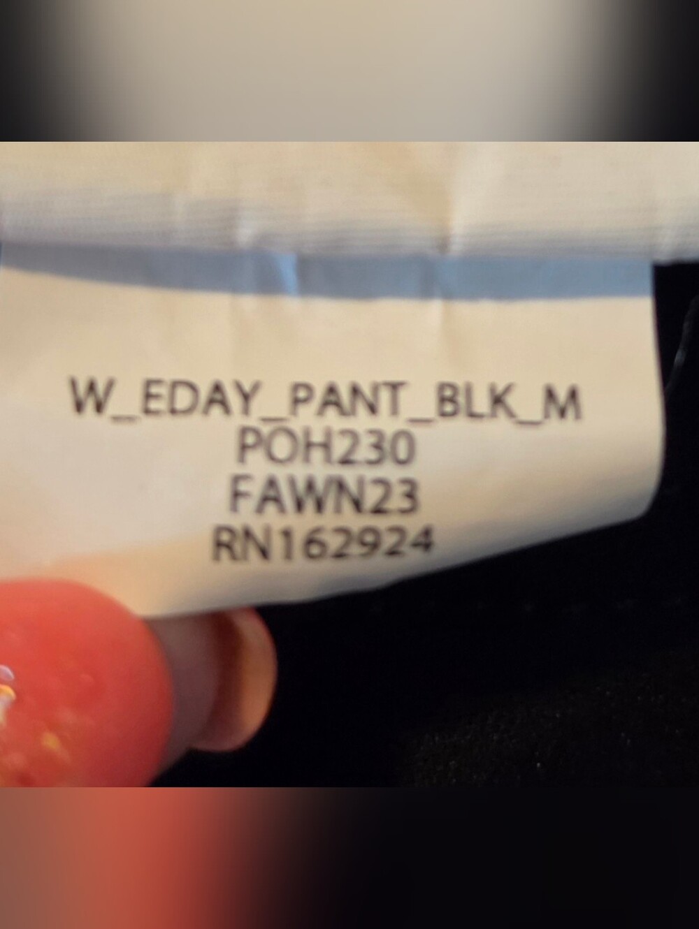 ​BYLT Basics Womens Everyday Pant Black Size M Stretch Athleisure Commuter Trave - Picture 11 of 11